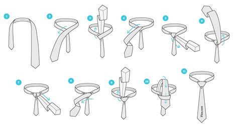 How To Tie A Double Windsor Knot | Ties.com | Windsor knot, Double ...