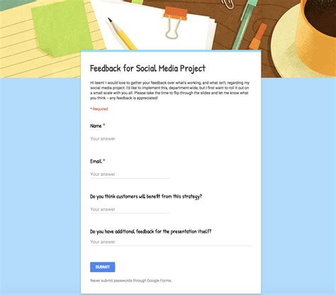 The Super-Simple Way to Create Your Own Google Forms Templates