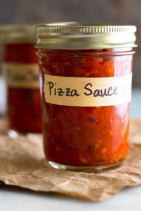 The Best Homemade Pizza Sauce - Baking Mischief