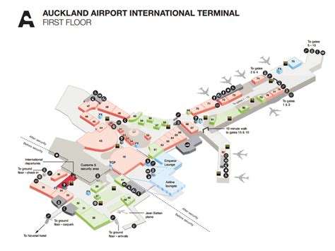 Map of shops | Auckland Airport