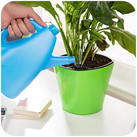 New self watering pot Automatic drip Irrigation watering can for flower ...