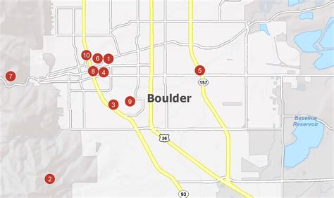 Boulder Colorado Map - GIS Geography