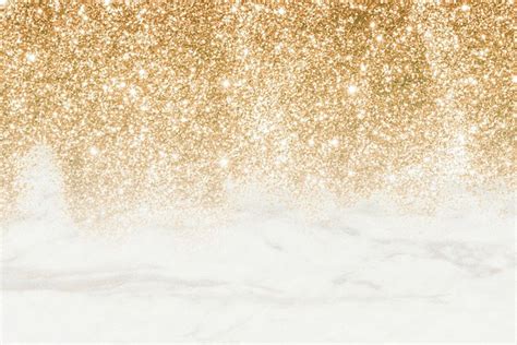 Gold glittery pattern white marble | Premium Photo - rawpixel