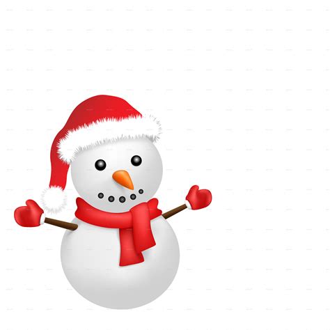 √ Cute Snowman Png