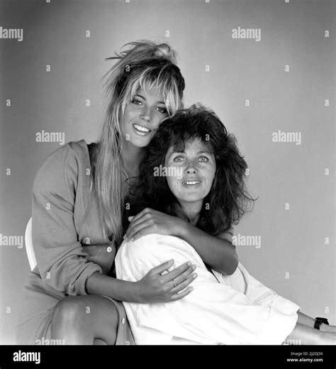 Mandy Smith with her mother Patsy Smith. 20th August 1986 Stock Photo ...