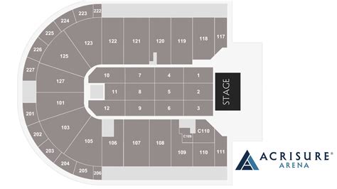 Seating Maps – Acrisure Arena