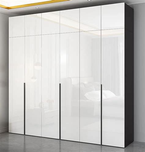 Modern White High Gloss Wardrobe Design For Bedroom Furniture - Buy ...