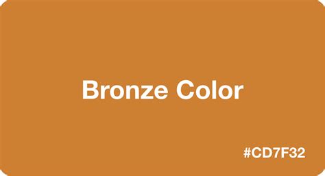 Bronze Color: Best Practices, Color Codes, Palettes & More!