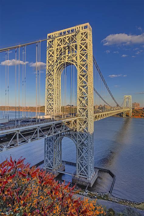 George Washington Bridge Photograph by Susan Candelario