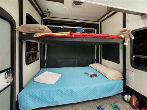 8 Photos Toy Hauler Bunk Beds And View - Alqu Blog