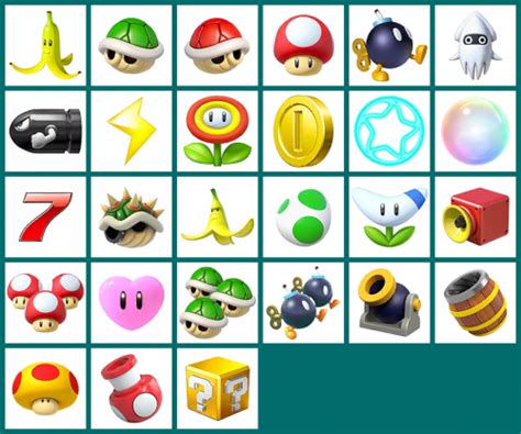 Create a Mario Kart Items Tier List - TierMaker