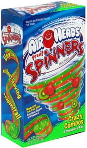 Airheads Crazy Combos Strawberry-Kiwi Fruit Snacks - 6 ea, Nutrition ...