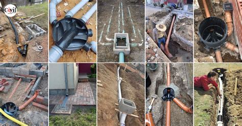 Underground Drainage System Installation.