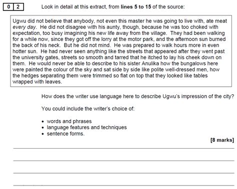 AQA GCSE Nov 2021 English Language Past Paper 1 Questions and Answers ...