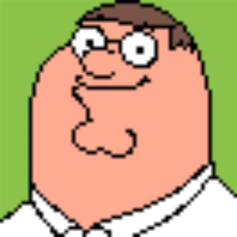 Pixel Art Peter Griffin | Pixel art, Peter griffin, Art