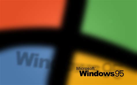 Microsoft Windows 95 logo, Windows 95, operating systems, vintage HD ...