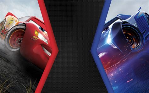 Cars 3 Lightning McQueen Vs Jackson Storm 4K 8K Wallpapers | HD ...