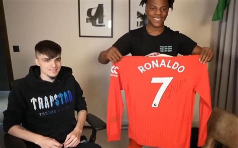 "I got a gift from Jr." - IShowSpeed gets a Ronaldo-signed jersey ...