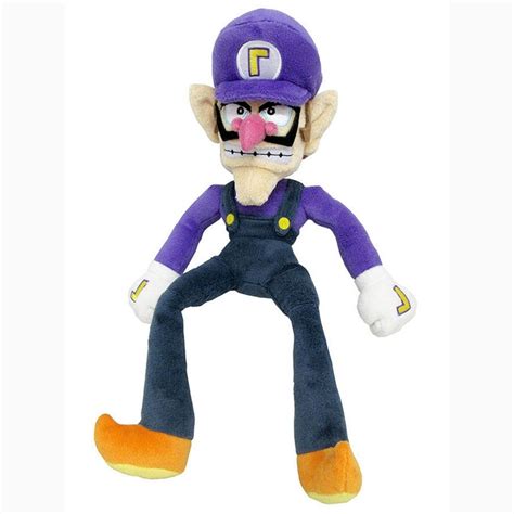 Little Buddy Super Mario All Star Collection 1422 Waluigi Stuffed Plush ...