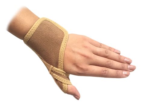 Solace Bracing Elastic Thumb Splint CMC Spica Left Right Arthritis ...