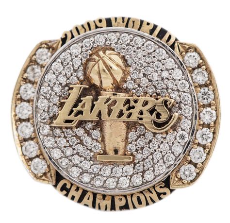 Lot Detail - 2009 Los Angeles Lakers NBA Championship Ring With ...