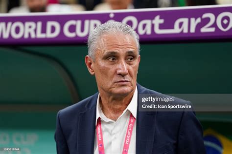 Coach of Brazil Tite before the FIFA World Cup Qatar 2022 group G ...