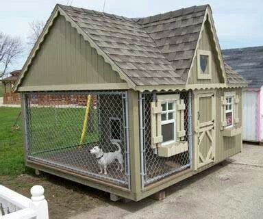 Dog kennel shed combo plans ~ Diy shed kits plans