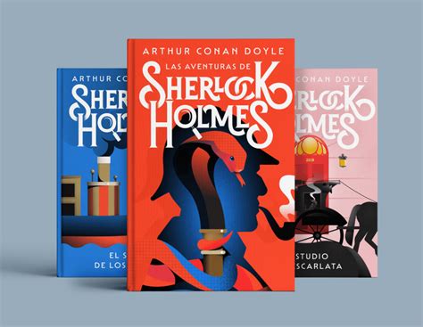 Sherlock Holmes Covers | Domestika