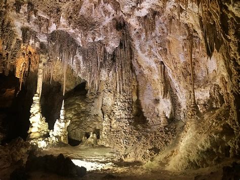 Carlsbad Caverns in New Mexico is unbelievable. Definitely a must see ...