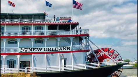 Riverboat CITY of NEW ORLEANS 3/28/19 - YouTube