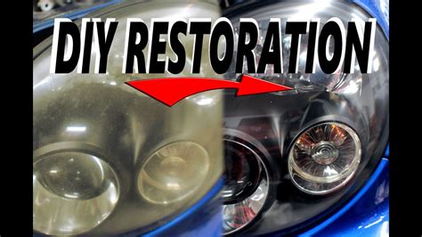 DIY Headlight Restoration - YouTube