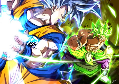 Goku Vs Broly Wallpaper 4k | Images and Photos finder