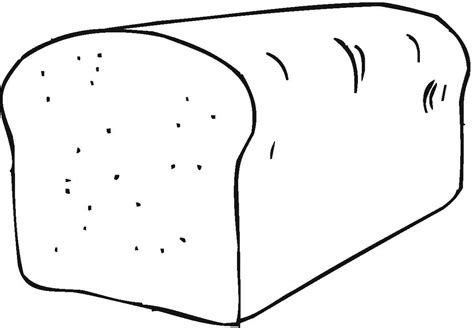 Loaf Of Bread Coloring Page - ClipArt Best