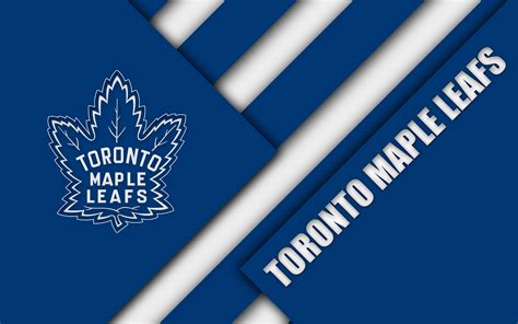 Download NHL Emblem Logo Toronto Maple Leafs Sports 4k Ultra HD Wallpaper