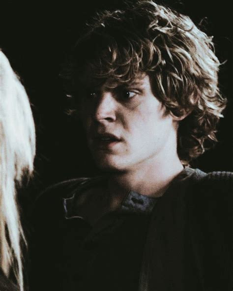 Evan Peters as Tate Langdon and Taissa Farmiga as Violet Harmon in ...