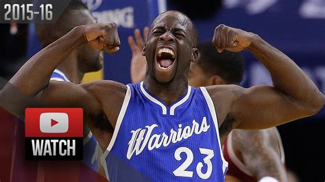 Draymond Green Full Highlights vs Cavaliers (2015.12.25) - 22 Pts, 15 ...