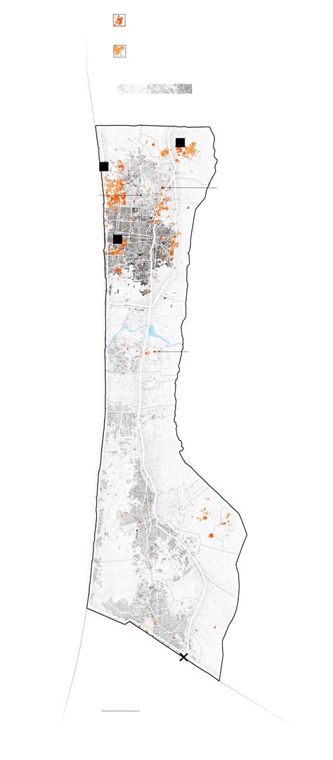 Damage maps of Gaza’s hardest-hit areas in the first days of war - The ...