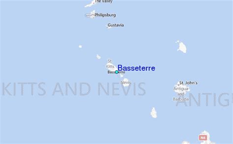 Basseterre Tide Station Location Guide