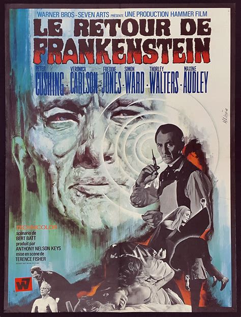 FRANKENSTEIN MUST BE DESTROYED (1969) Hammer Horror Original Vintage ...