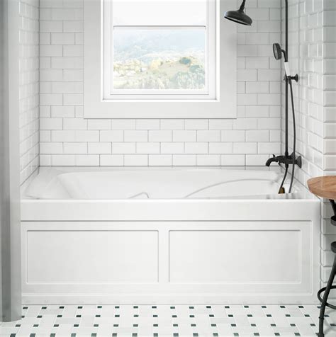 Cetra 60" x 36" Drop In Soaking Acrylic Bathtub | Bathtub remodel ...