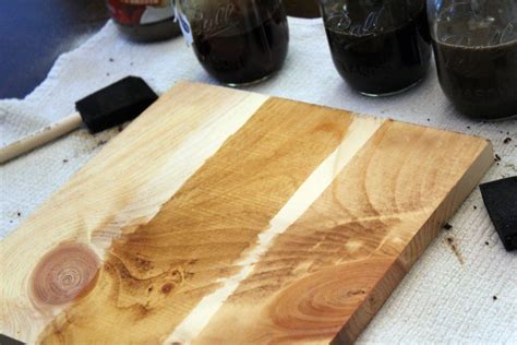 Making Wood Stain from Coffee and Chocolate that's Chemical-Free