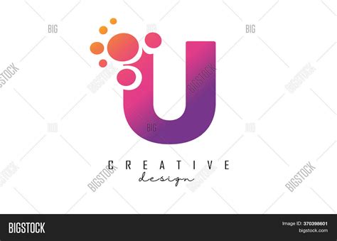 U Letter Logo Blue Vector & Photo (Free Trial) | Bigstock