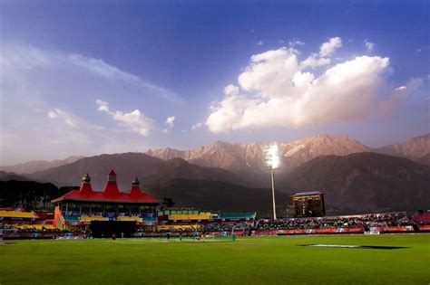 Himachal Pradesh Cricket Association Stadium, Dharamsala, India ...