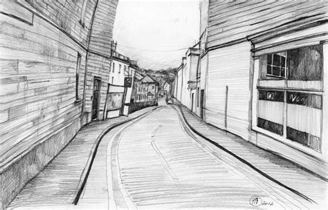 Winding Road Drawing by Andreea- Mara Mancas | Saatchi Art