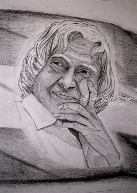 Abdul Kalam Pencil Art: A Tribute to the Missile Man of India