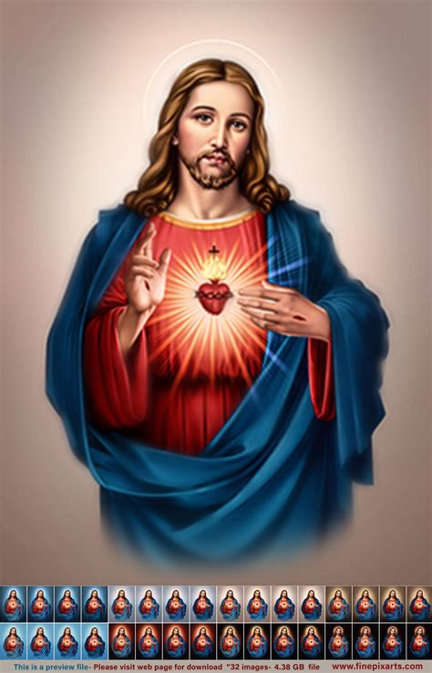 Sacred Heart of Jesus Christ 8 Background Images