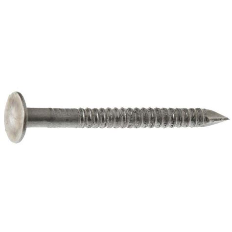 Grip-Rite #11 x 1-1/2 in. Electro-Galvanized Steel Roofing Nails (30 lb ...