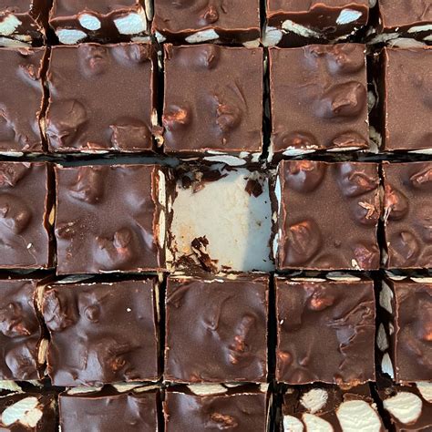 No-Bake Rocky Road Squares - Recipe In Numbers