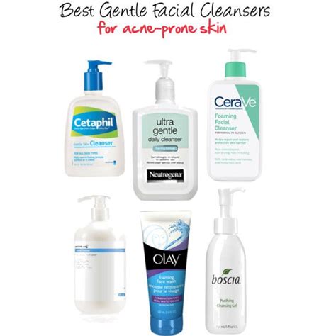 Best Gentle Cleansers for acne-prone skin