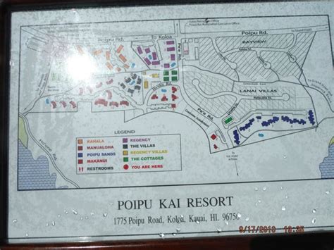 Map of PoiPu Kai Resort development - Picture of Regency Garden Villas ...